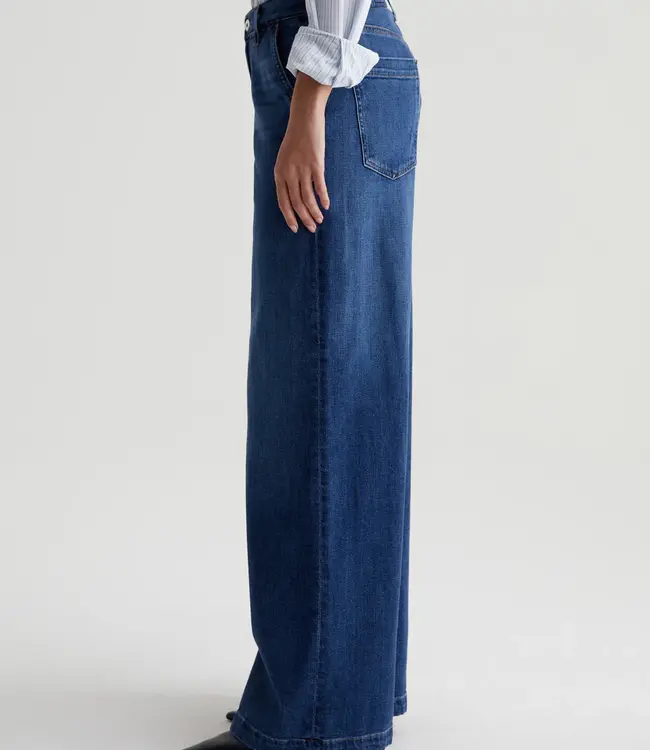 Adriano Goldschmied Stella Plum Low Slung Palazzo