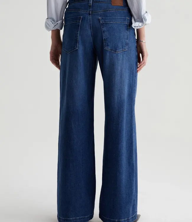 Adriano Goldschmied Stella Plum Low Slung Palazzo