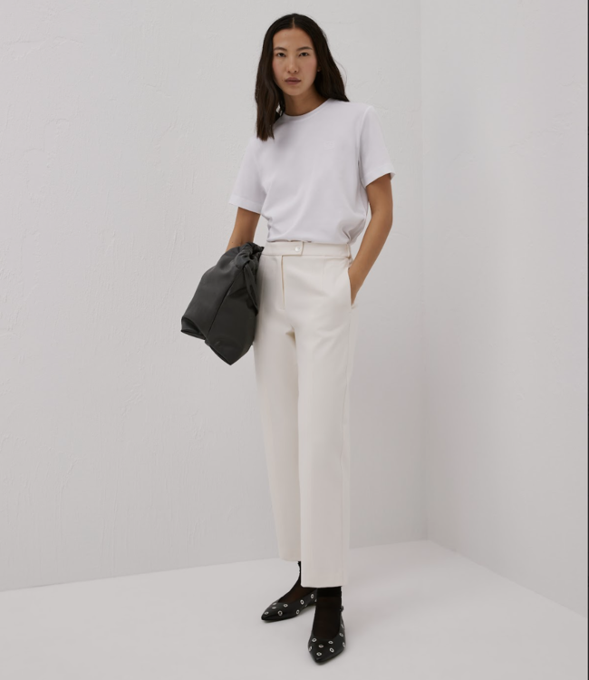 Beatrice B Buttercream Pantalone 1977 Tessuto Fit