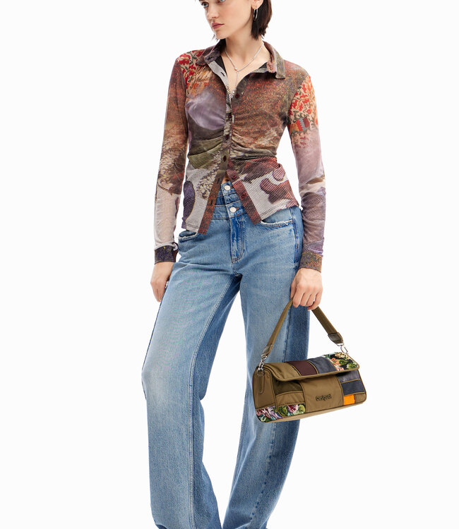 Desigual Autumn Printed Long Sleeve Top