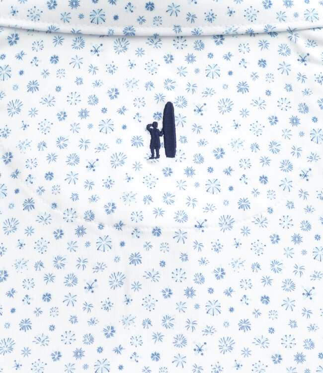 Johnnie-O Sparkler Performance Polo Lake