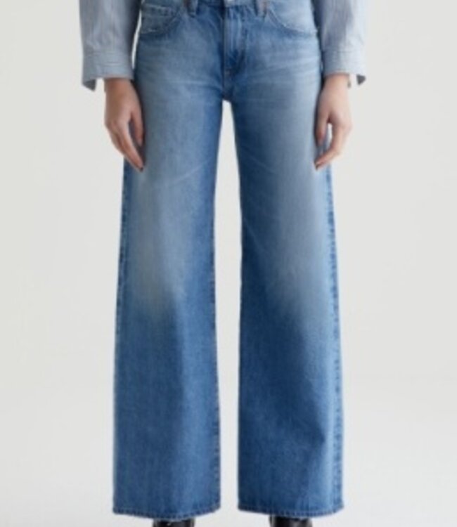 Adriano Goldschmied Adria Low-Rise Wide Leg Denim