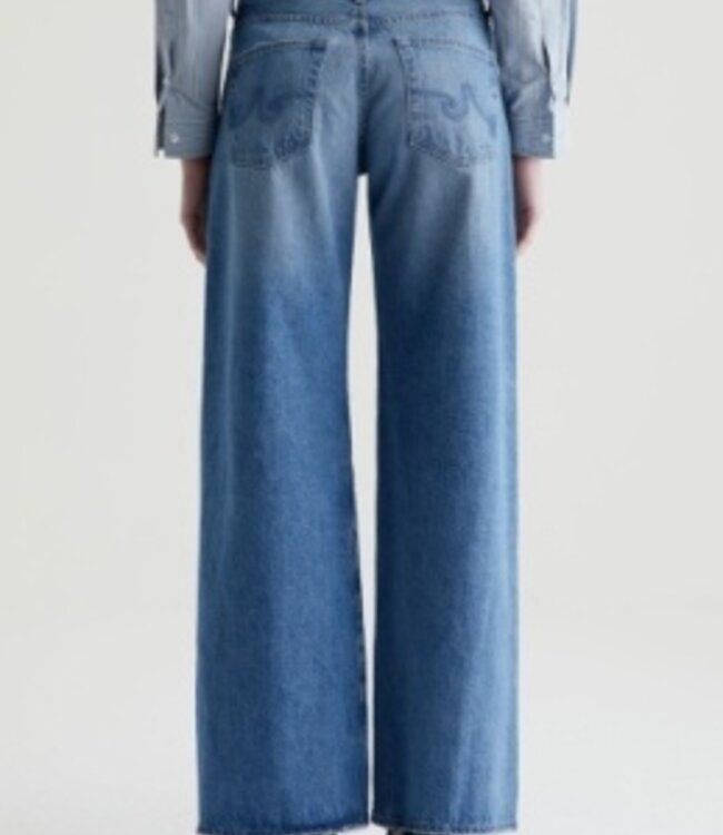 Adriano Goldschmied Adria Low-Rise Wide Leg Denim