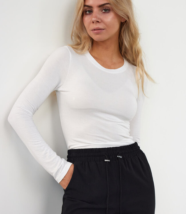 With Black Lola Long Sleeve Tee