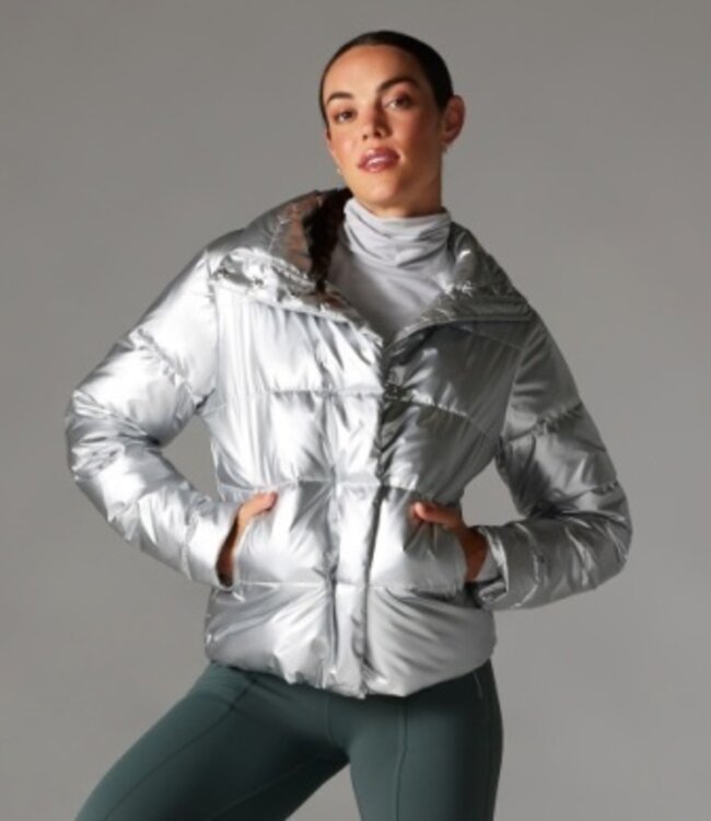TAVI Winterly Puffer Jacket Silver
