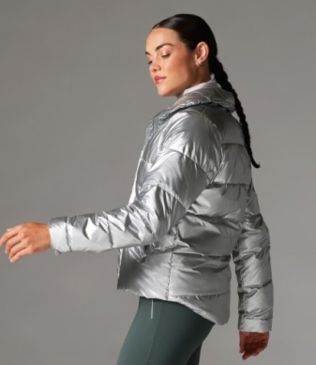 TAVI Winterly Puffer Jacket Silver