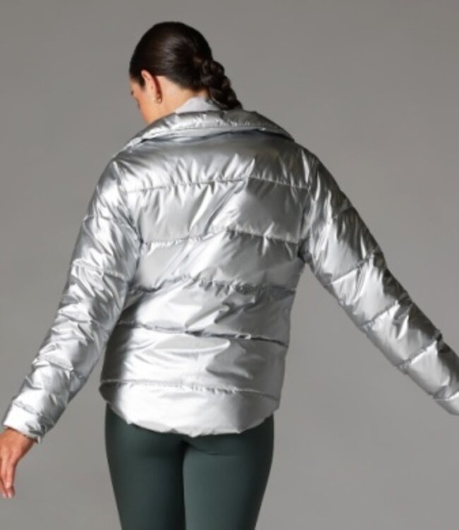 TAVI Winterly Puffer Jacket Silver