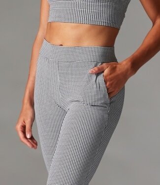 TAVI Work It Ankle Pant Houndstooth