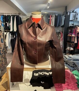 Jakett Simona Vintage Leather Jacket