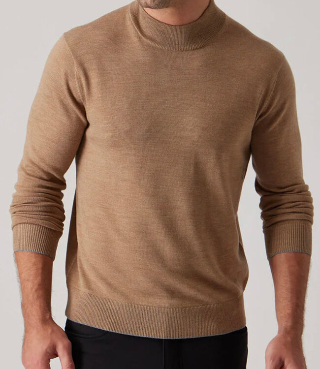 Raffi Raffi Oat Merino Turtleneck