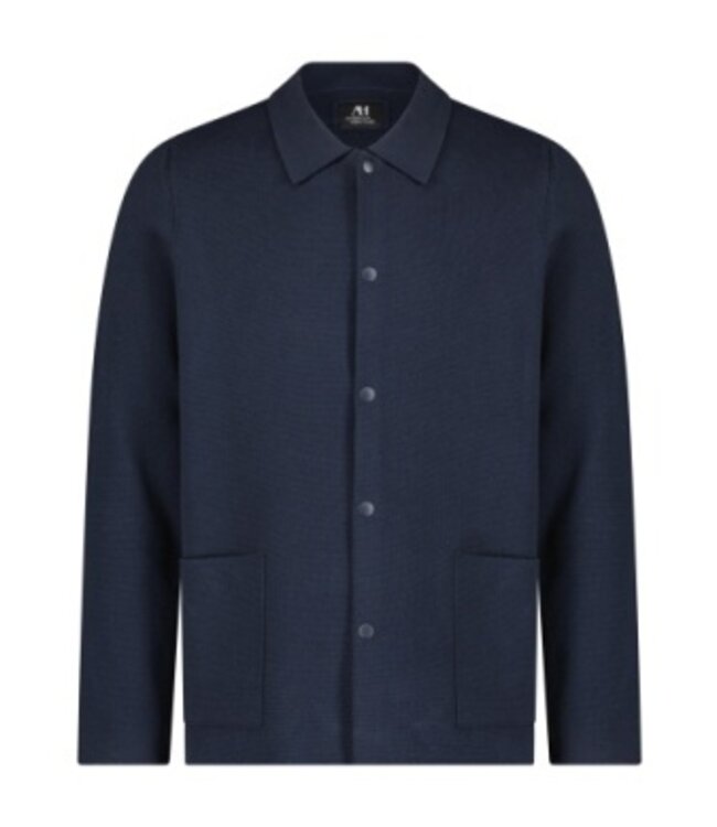 American Heritage American Heritage Birdseye Button Up Knit Sweater