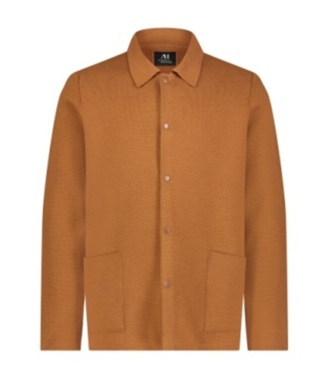 American Heritage American Heritage Birdseye Button Up Knit Sweater