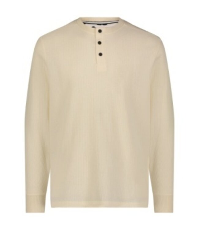 American Heritage Thermal Waffle Long Sleeve Henley