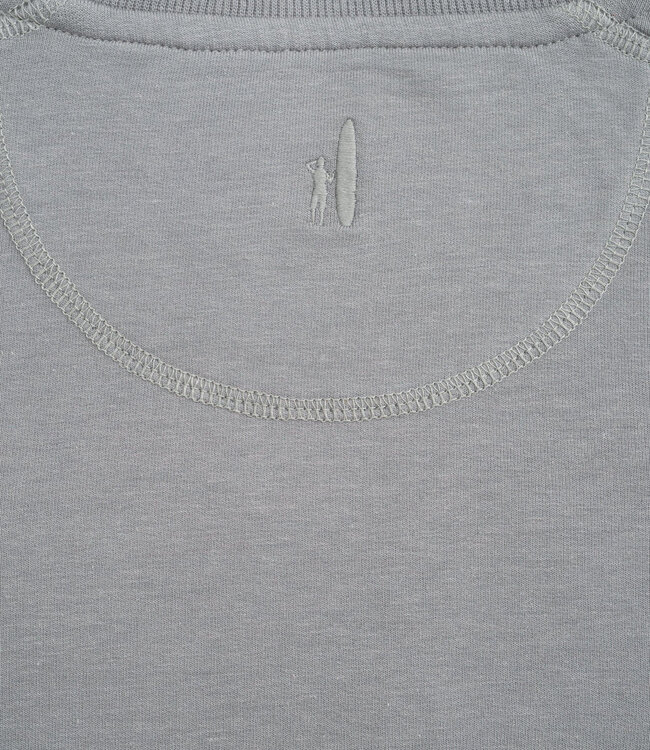 Johnnie-O Long Sleeve Corbet Grey Sweatshirt