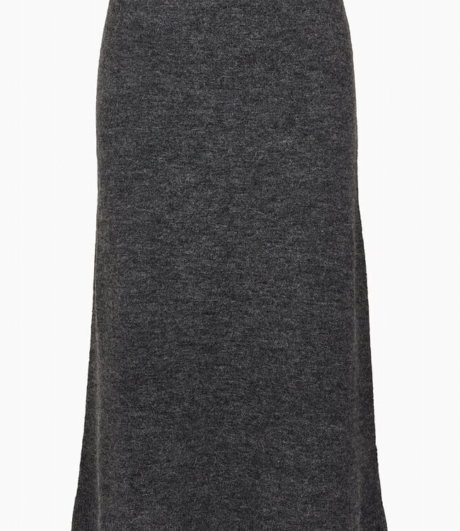 Suncoo Suncoo Falba Grey Knit Skirt