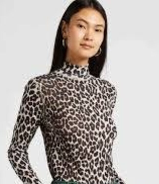 Suncoo Suncoo Manech Taupe Cheetah T Neck