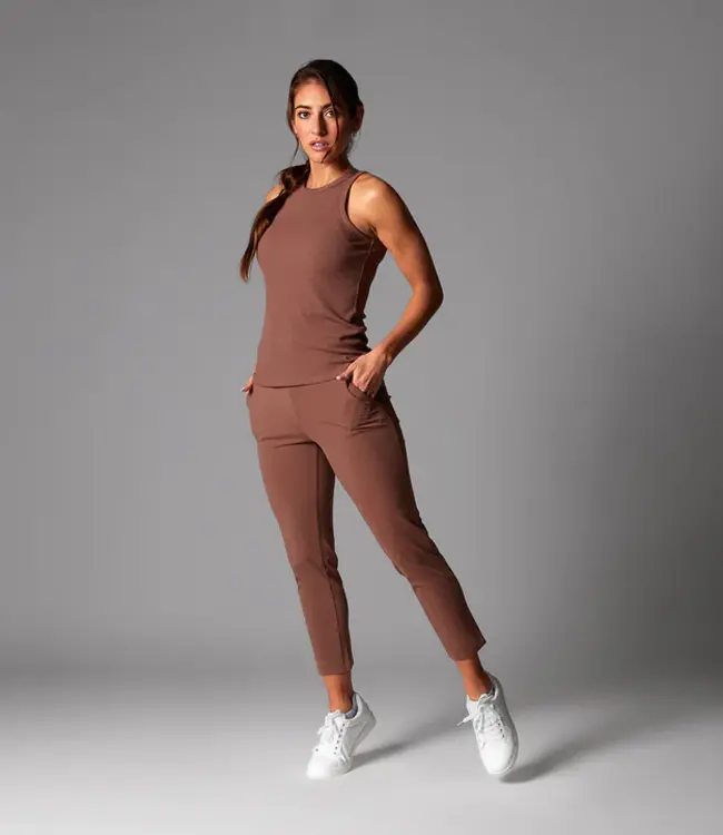 TAVI Work It Ankle Pant Clove