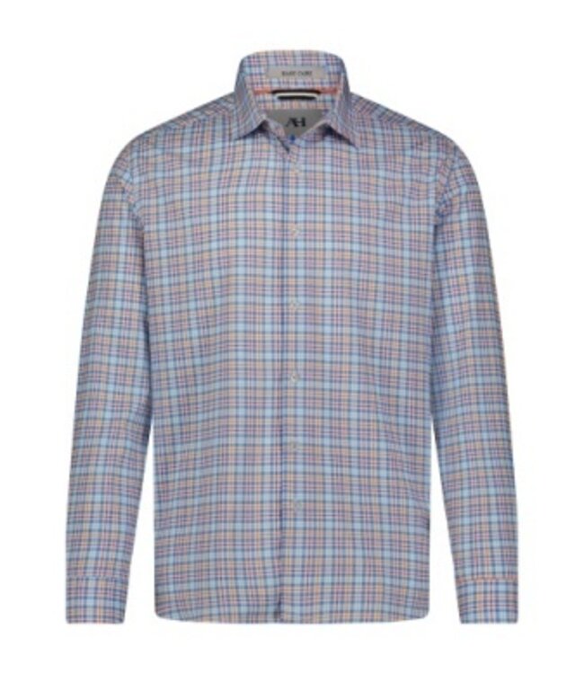 American Heritage American Soft Multi Check Button Down