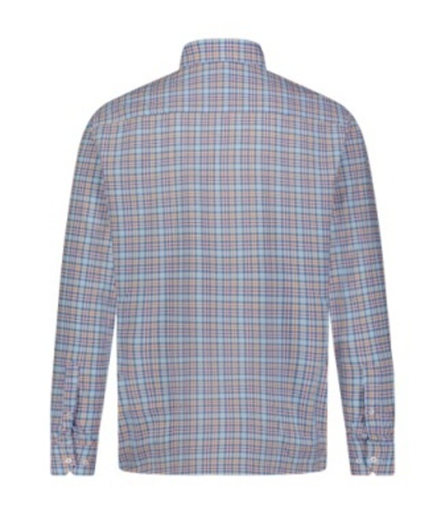 American Heritage American Soft Multi Check Button Down