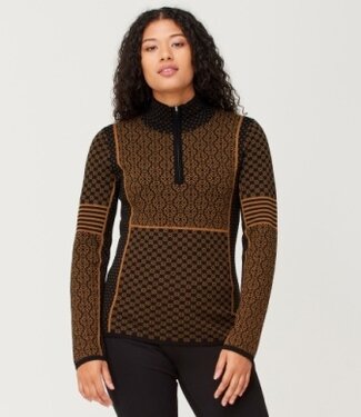 Krimson Klover Pow Zip Neck Sweater