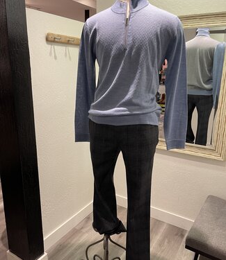 Alberto Flannel Gray Glen Plaid