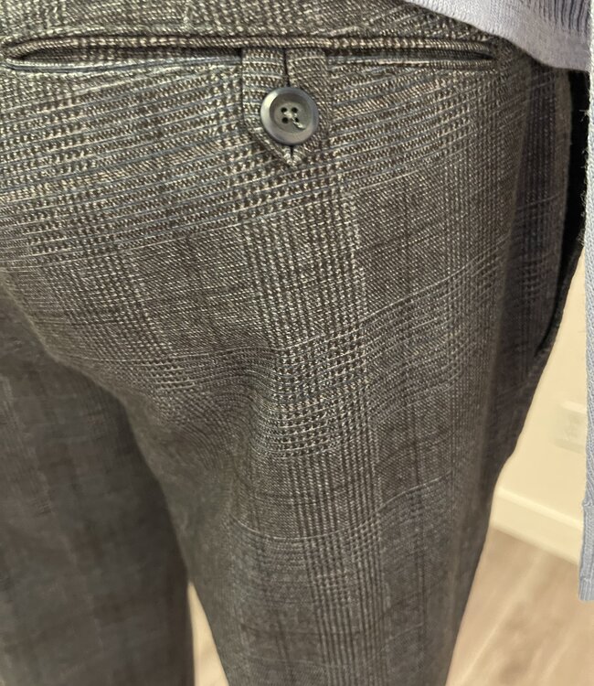 Alberto Flannel Gray Glen Plaid