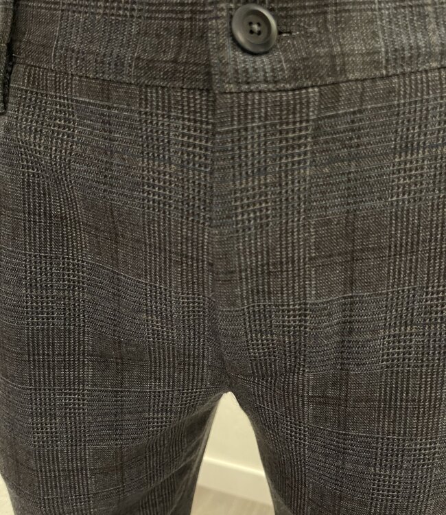 Alberto Flannel Gray Glen Plaid