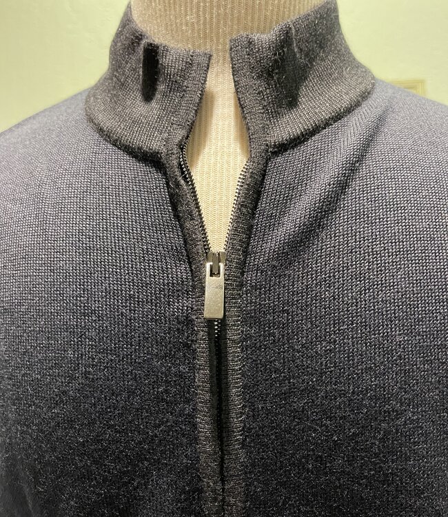 codice Navy/Charcoal Double Knit Zip w/ Pockets