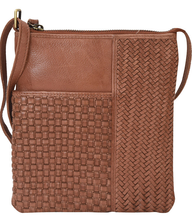 Multi Weave Crossbody Bag