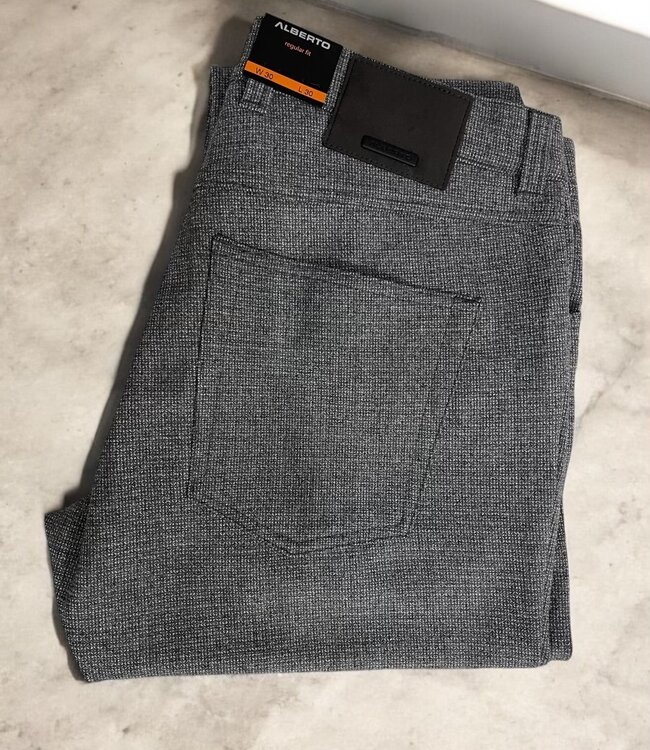 Alberto Retro Grey Ceramica Pant