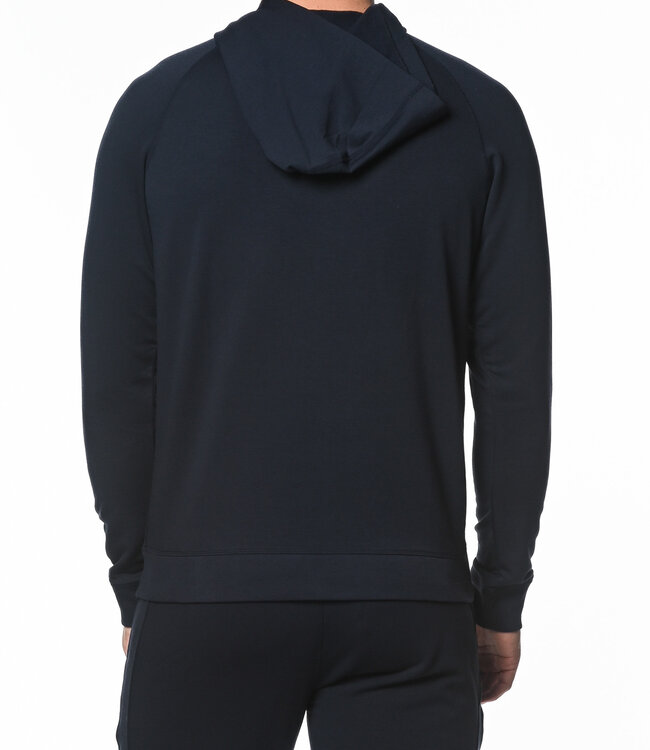 Post Marc Stretch Knit Fleece Hoodie