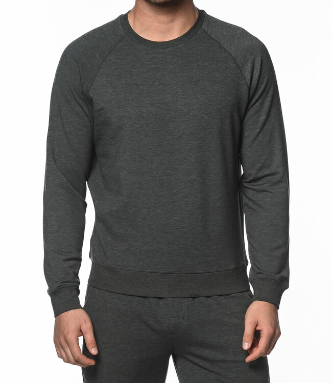Post Marc Stretch Knit Fleece Crew neck Pullover