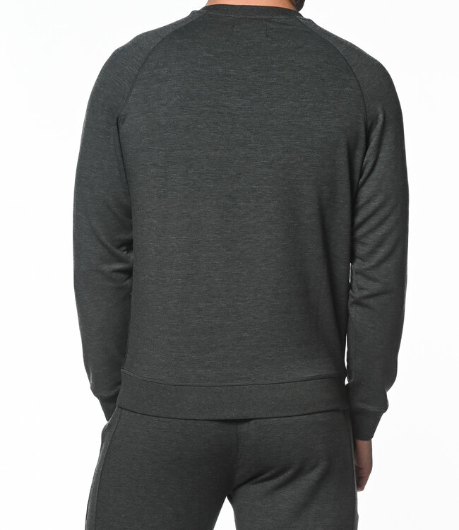 Post Marc Stretch Knit Fleece Crew neck Pullover
