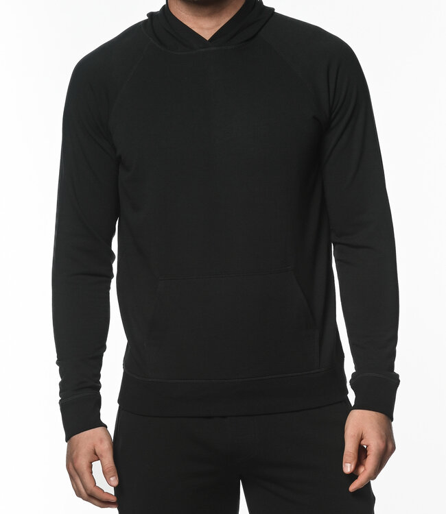 Post Marc Stretch Knit Fleece Crew neck Pullover
