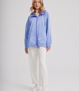 Nikki Jones Lavender Rain Coat