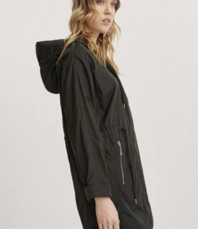 Nikki Jones Black Light Weight RainCoat