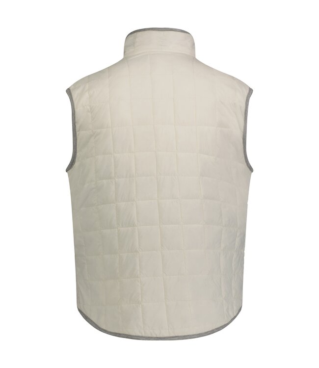 Luchiano Visconti Beige Quilted Vest