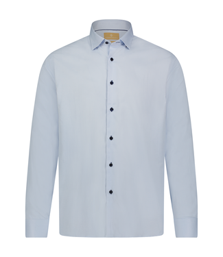 Luchiano Visconti Sky Blue Mini Dot Button Down
