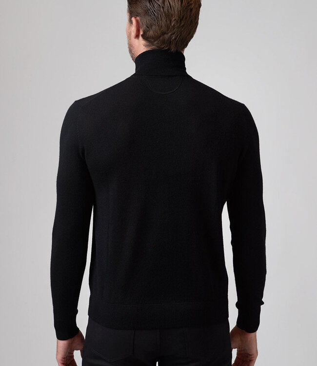 Raffi Black Merino Turtleneck