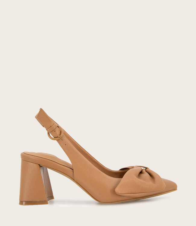 Gentle Souls Diana Camel Sling Back