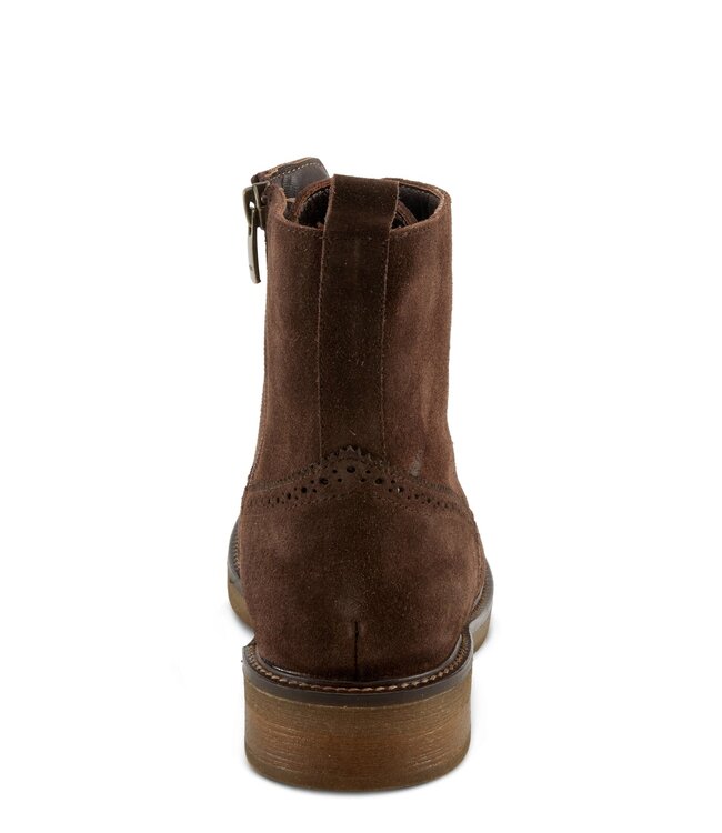 Spring Step Memphis Chocolate Suede Boot