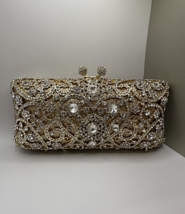 Bijoux Bijoux Antique Crystal Evening Bag