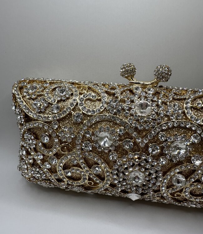 Bijoux Bijoux Antique Crystal Evening Bag