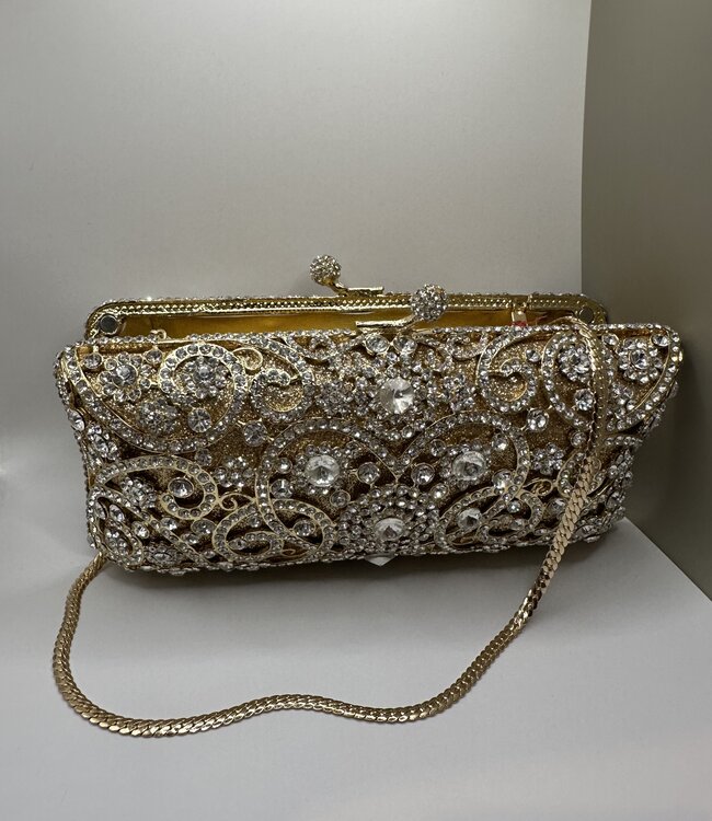 Bijoux Bijoux Antique Crystal Evening Bag