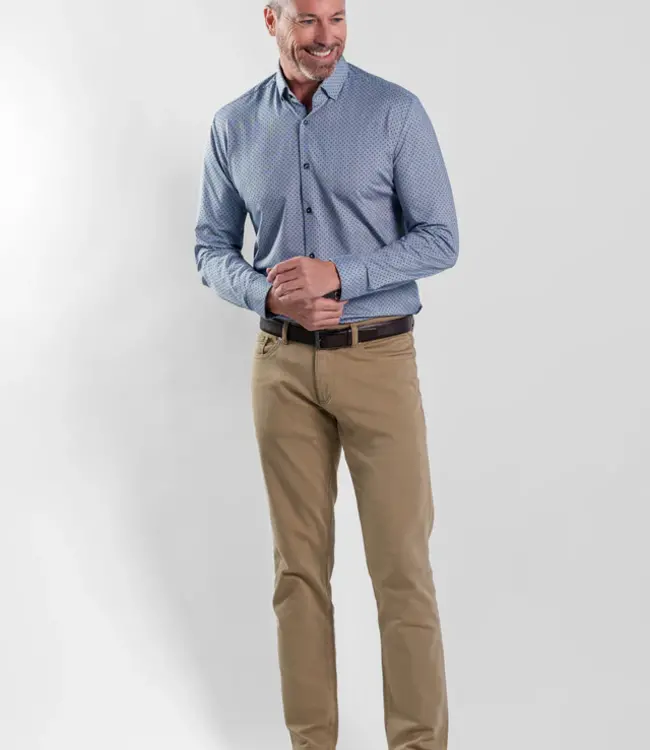 Stone Rose Stone Light Blue Dot Shirt