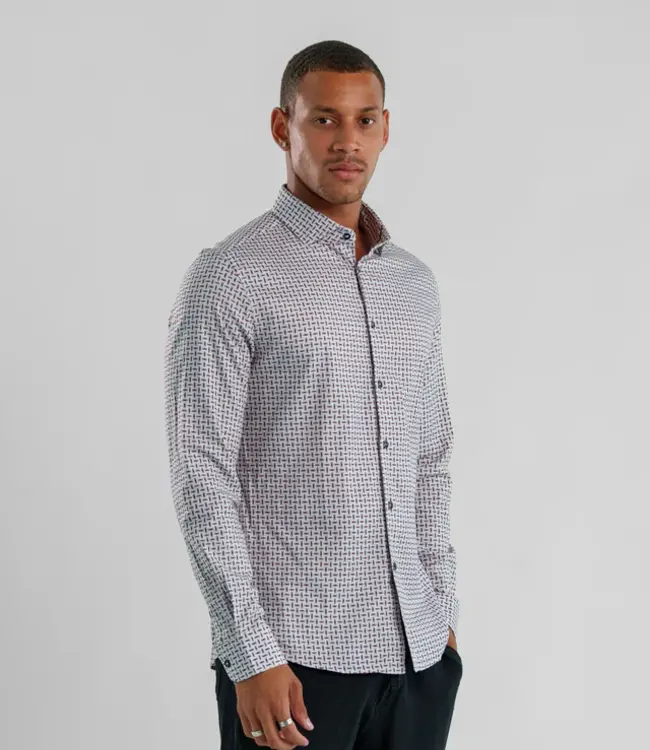 Stone Rose Stone Wireframe Button Down