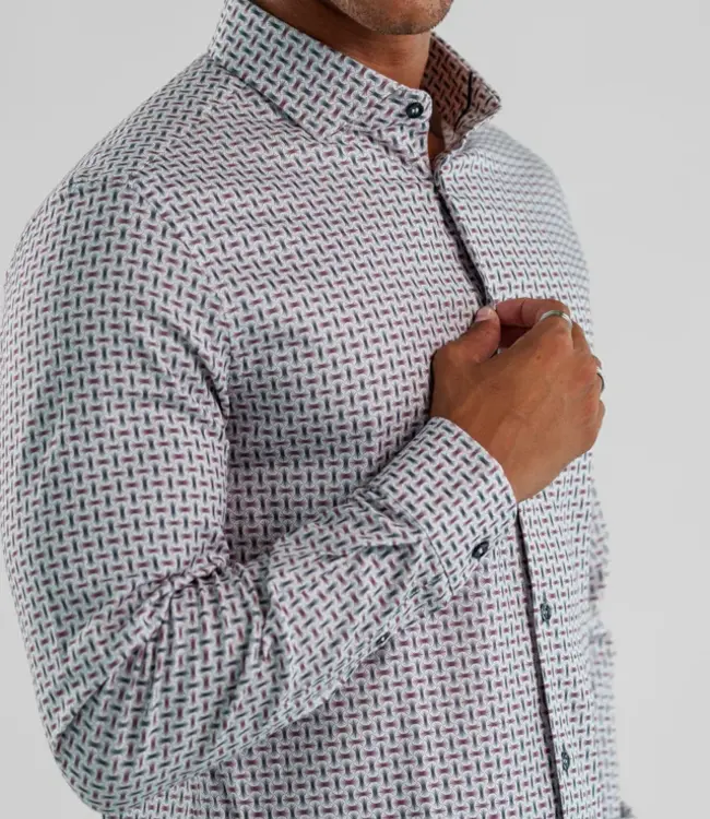 Stone Rose Stone Wireframe Button Down
