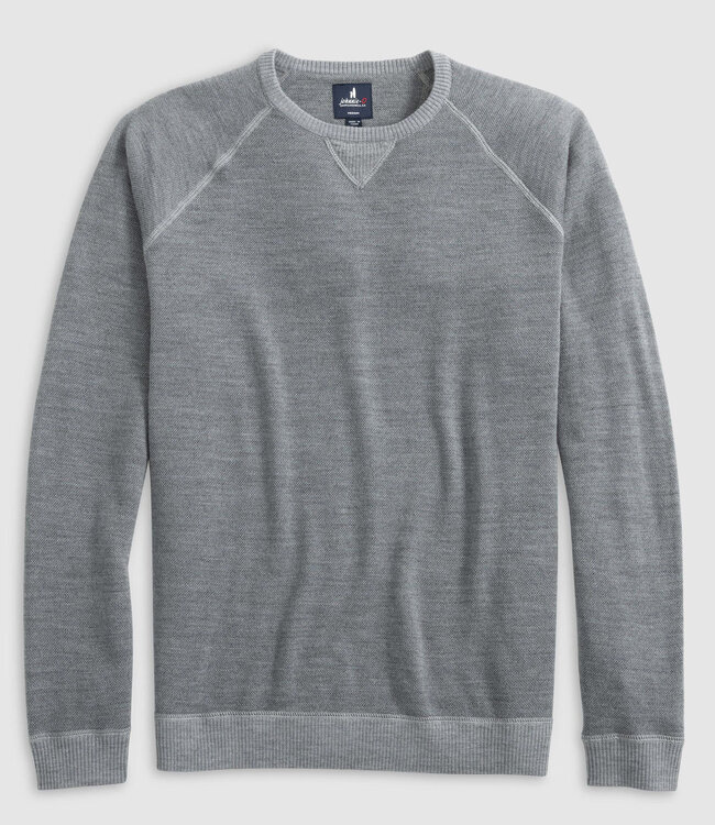 Johnnie-O Boggs Light Grey Merino Sweater
