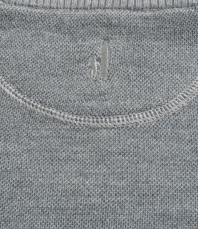 Johnnie-O Boggs Light Grey Merino Sweater