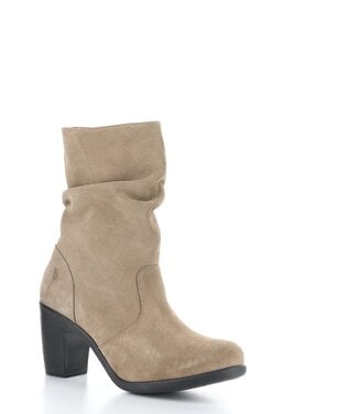 Fly London Taupe Suede Klei Scrunch Boot
